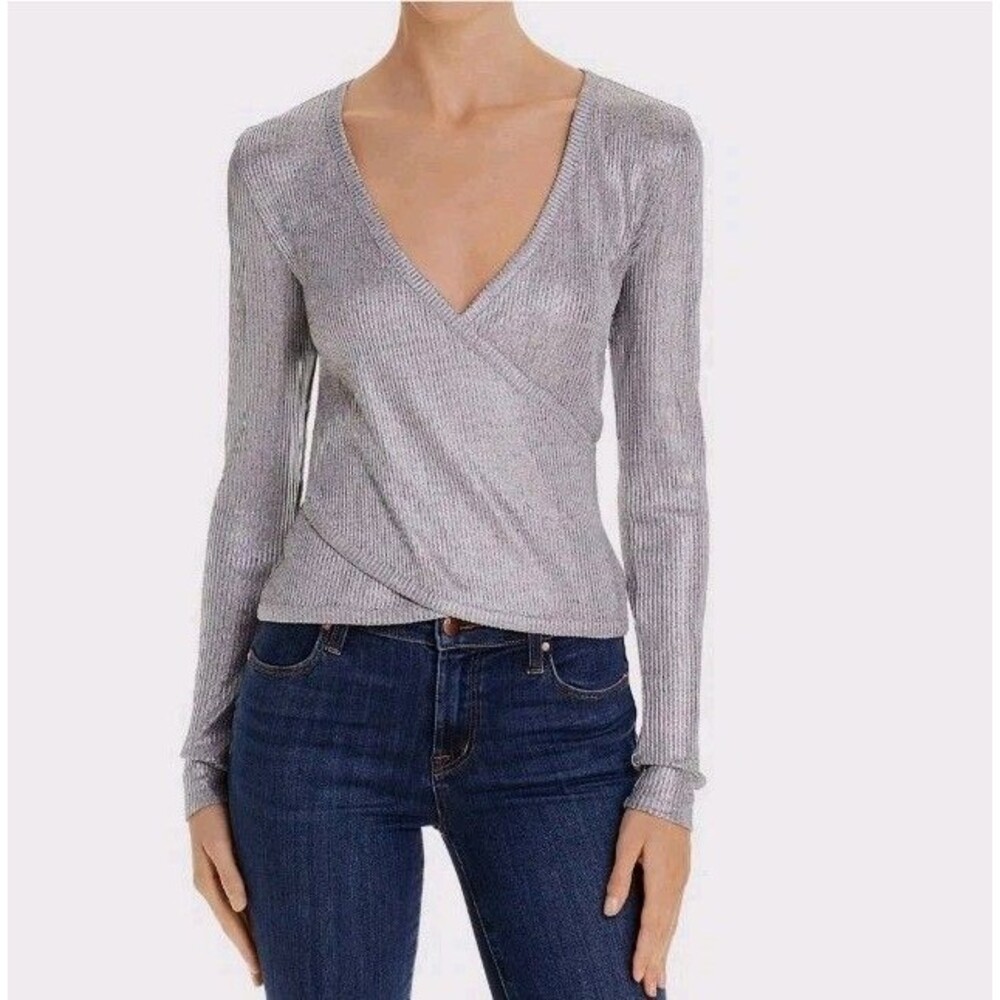 Ramy Brook Exclusive Crossfit Top Silver S
